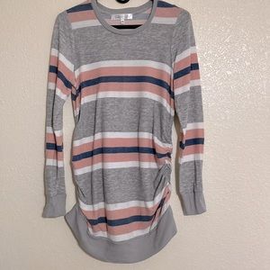 Long Sleeve Knit Maternity Tunic